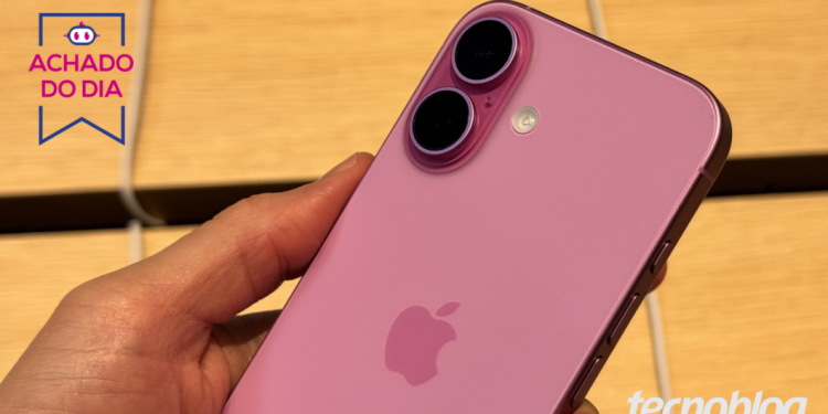 iPhone 16 tem 44% OFF com cupom em oferta na Amazon